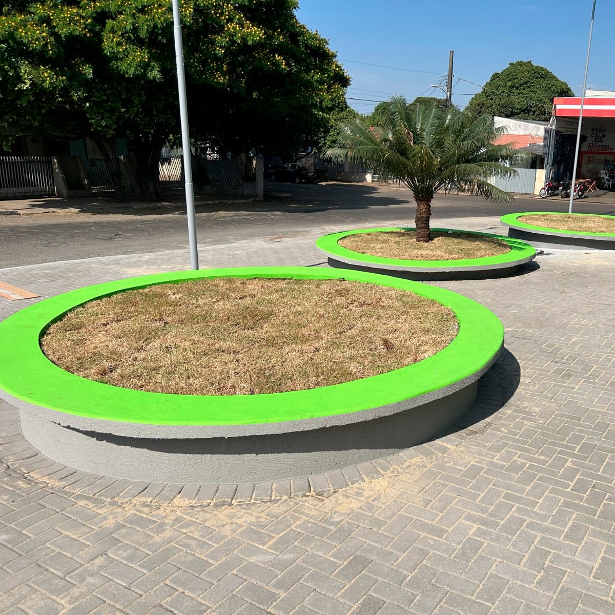 Obra Concluída da reforma da Praça da Rodoviária