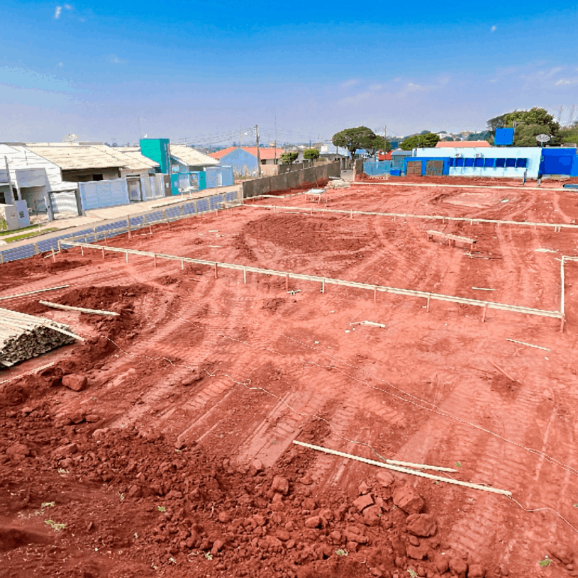 Obra de Construção do PAM - Pronto Atendimento Médico.