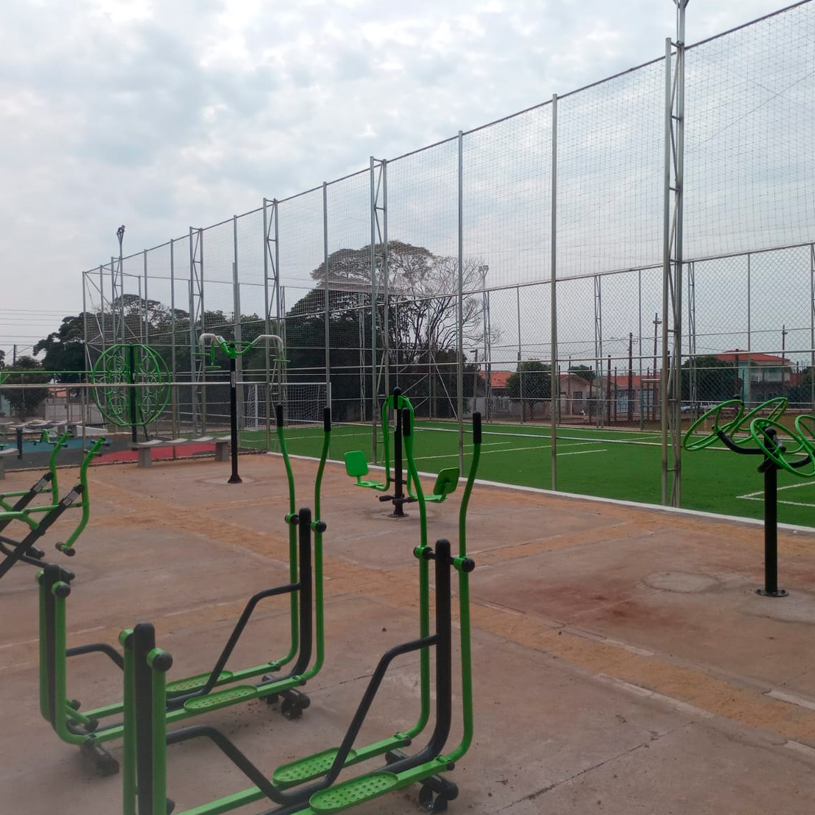 Obras do Meu Campinho na Cidade de Campo Mourão