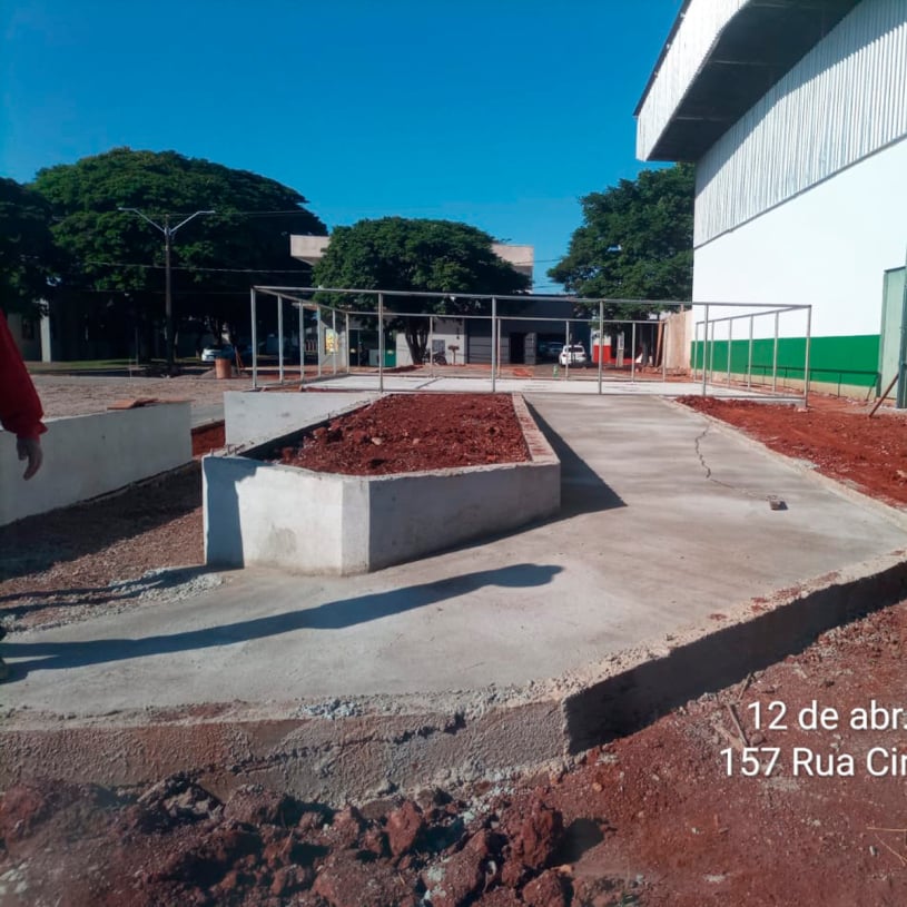Obras do Meu Campinho na Cidade de Campo Mourão