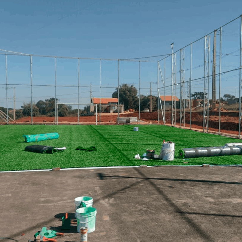 Obra do Meu Campinho na Cidade de Centenário do Sul-PR