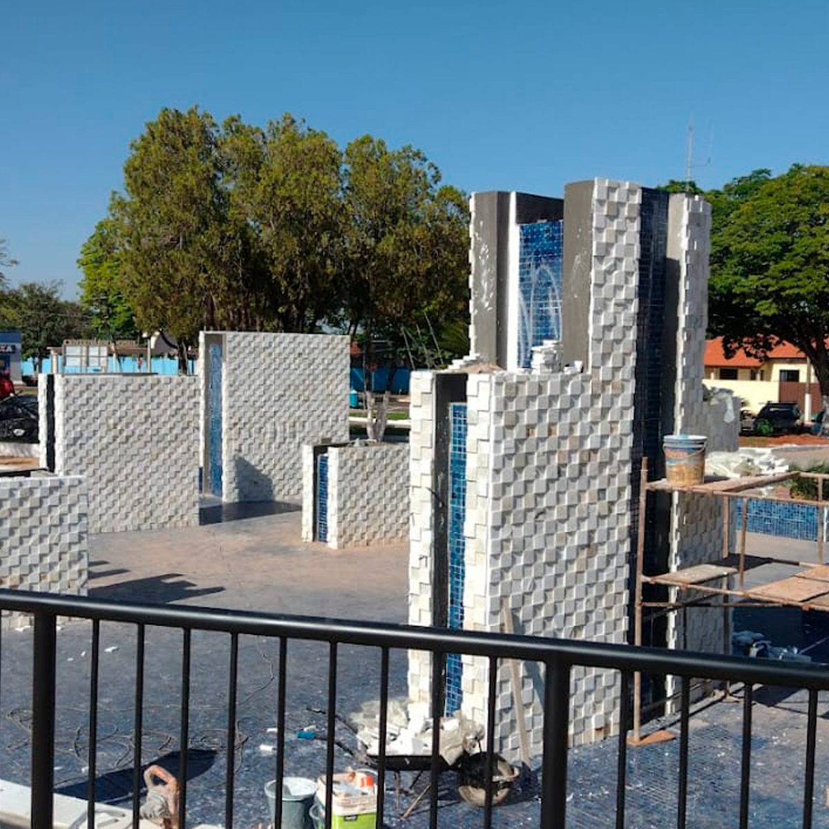 Reforma Praça Central de Centenário do Sul