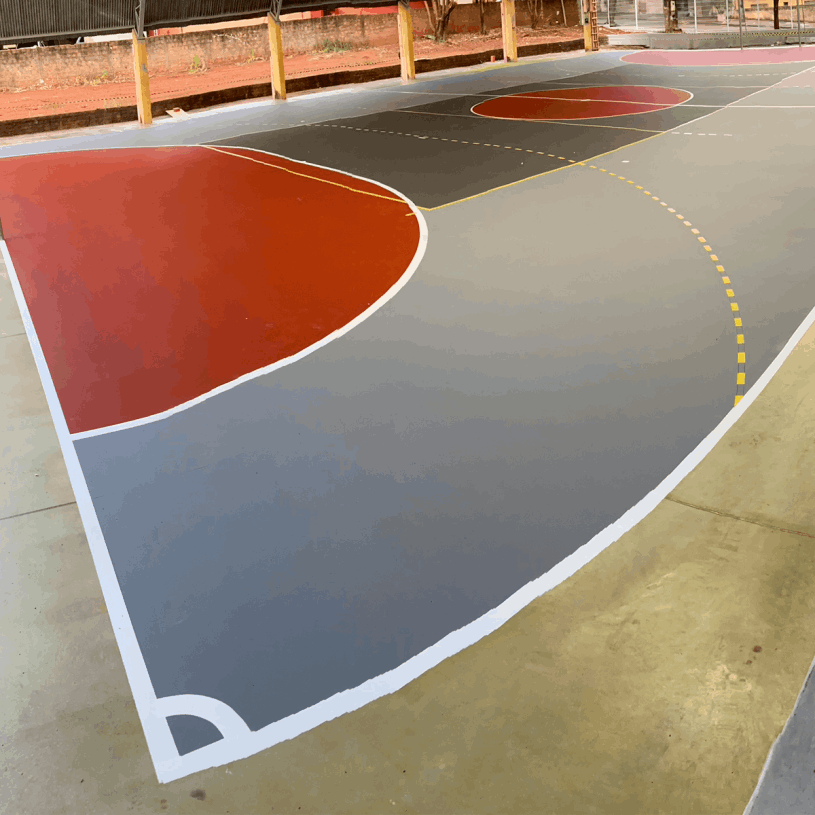 Obra de Construção da Quadra Poliesportiva Jardim Cairi