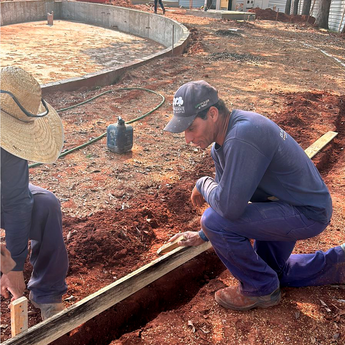 Andamento da Obra de Construção da Cidade de Diamante do Norte