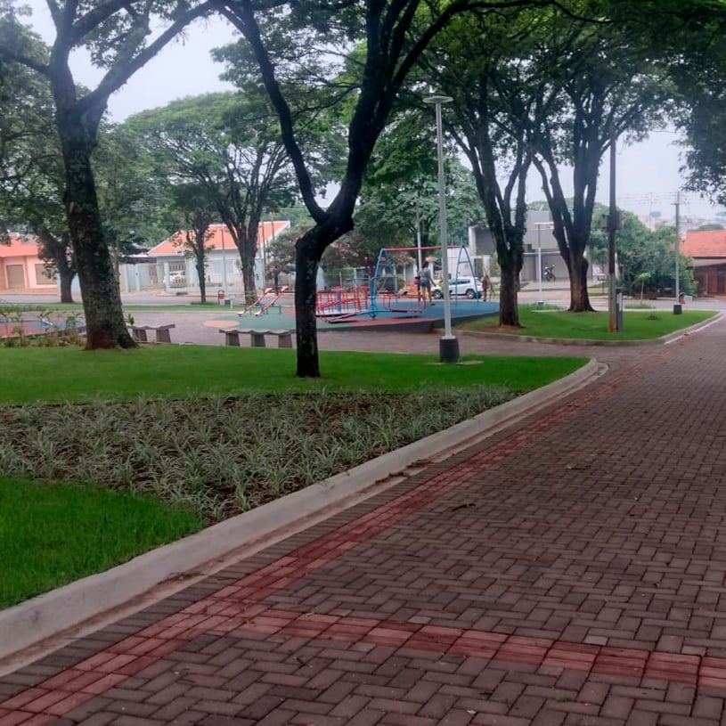 Término da reforma da Praça Geraldo Francisco Miqueletti