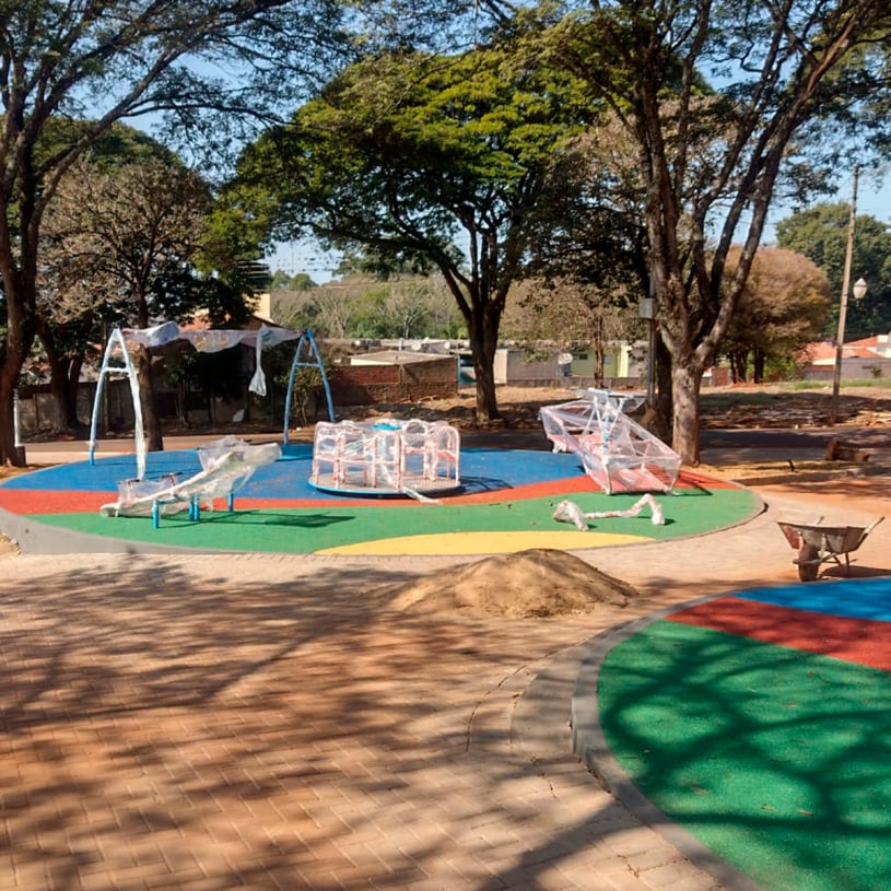 Término da reforma da Praça Geraldo Francisco Miqueletti