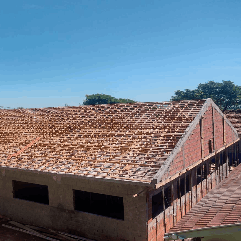 Obras na Escola Municipal Dr. Eurico Jardim Dornellas de Barros