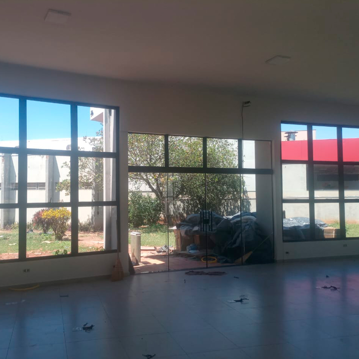 Andamento Obra de Reforma da Prefeitura de Nova Esperança