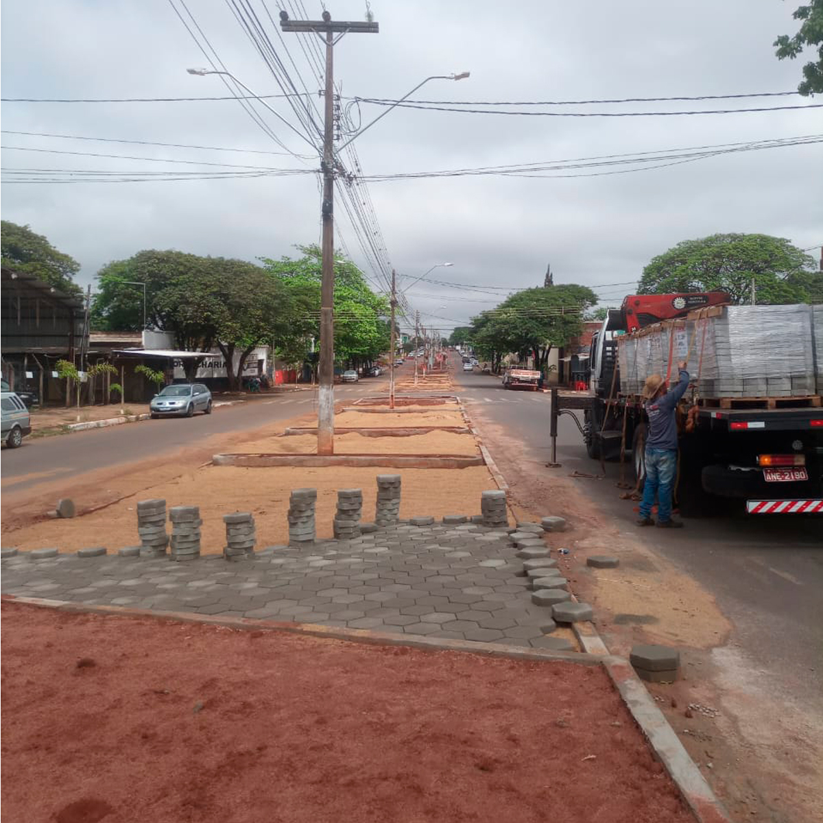 Andamento da Obra de Revitalização em Alto Paraná
