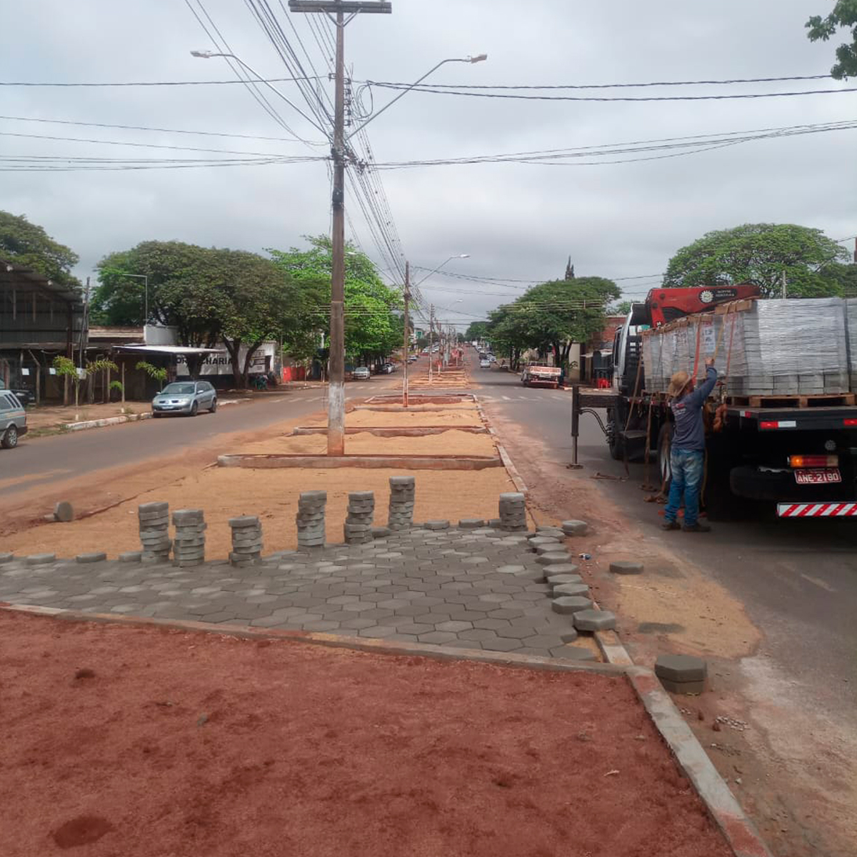 Andamento da Obra de Revitalização em Alto Paraná