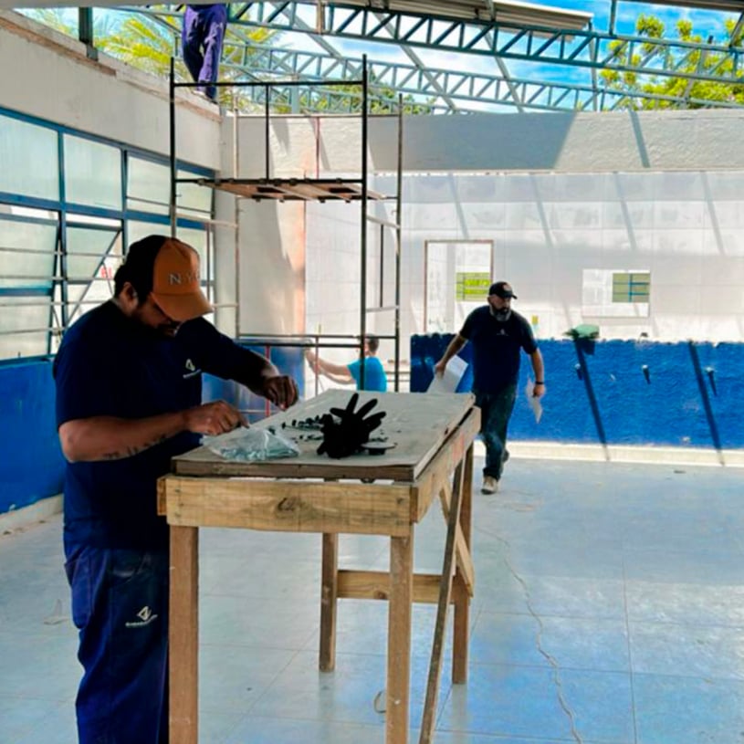 Início das Obras no CCI - Centro de Convivência do Idoso