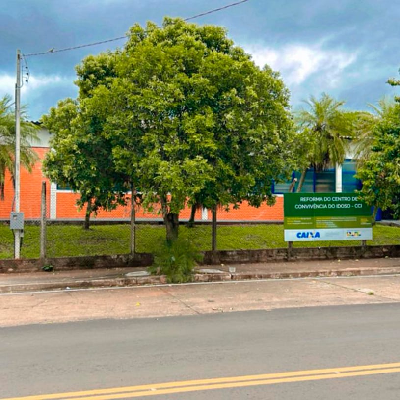 Término das Obras no CCI - Centro de Convivência do Idoso