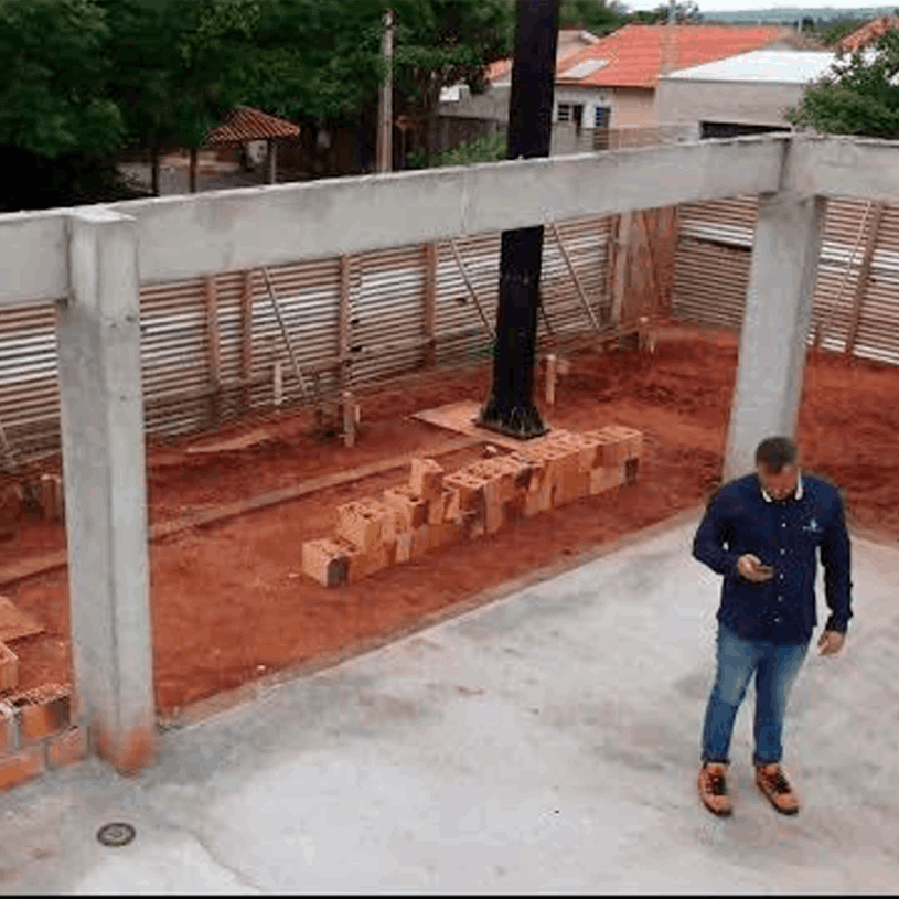Construção do Centro de Convivência em Teodoro Sampaio SP