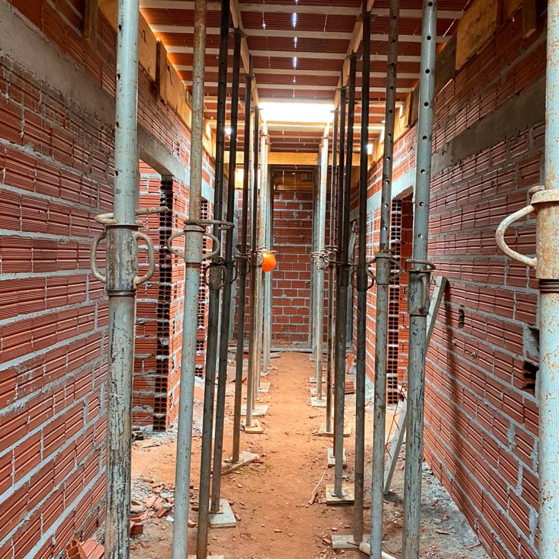 Obra de ampliação da Unidade Básica de Saúde Pedro Estércio